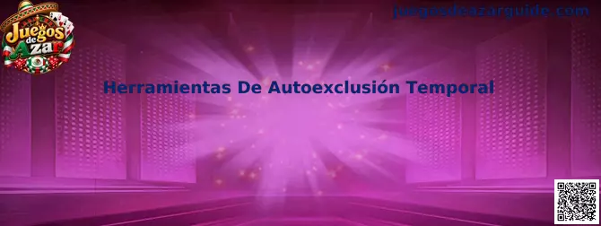 Herramientas de autoexclusión temporal para restringir voluntariamente el acceso a juegos de azar en México