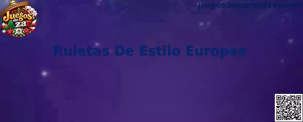Ruletas De Estilo Europeo