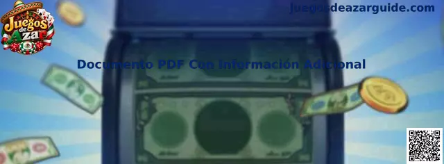 Documento PDF con información adicional sobre seguridad y buenas prácticas en juegos de azar