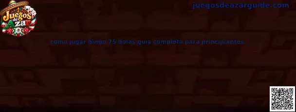 Imagen ilustrativa de una guía para principiantes sobre cómo jugar bingo de 75 bolas