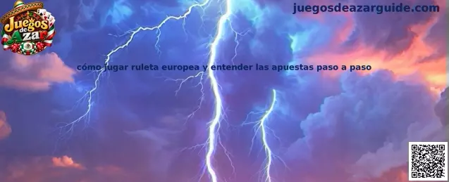 Imagen ilustrativa de la ruleta europea y sus diferentes opciones de apuestas